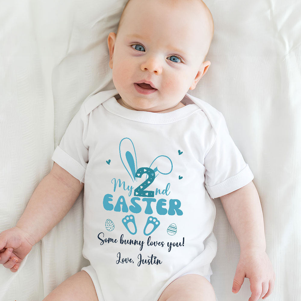 Bunny Wonderland - Personalized Custom Baby Onesie