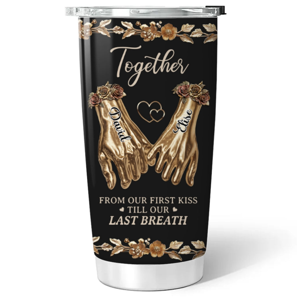 Romantic Anniversary Heart - Personalized Custom Tumbler