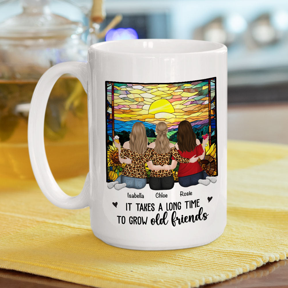 Grow An Old Friend - Personalized Custom Coffee Mug