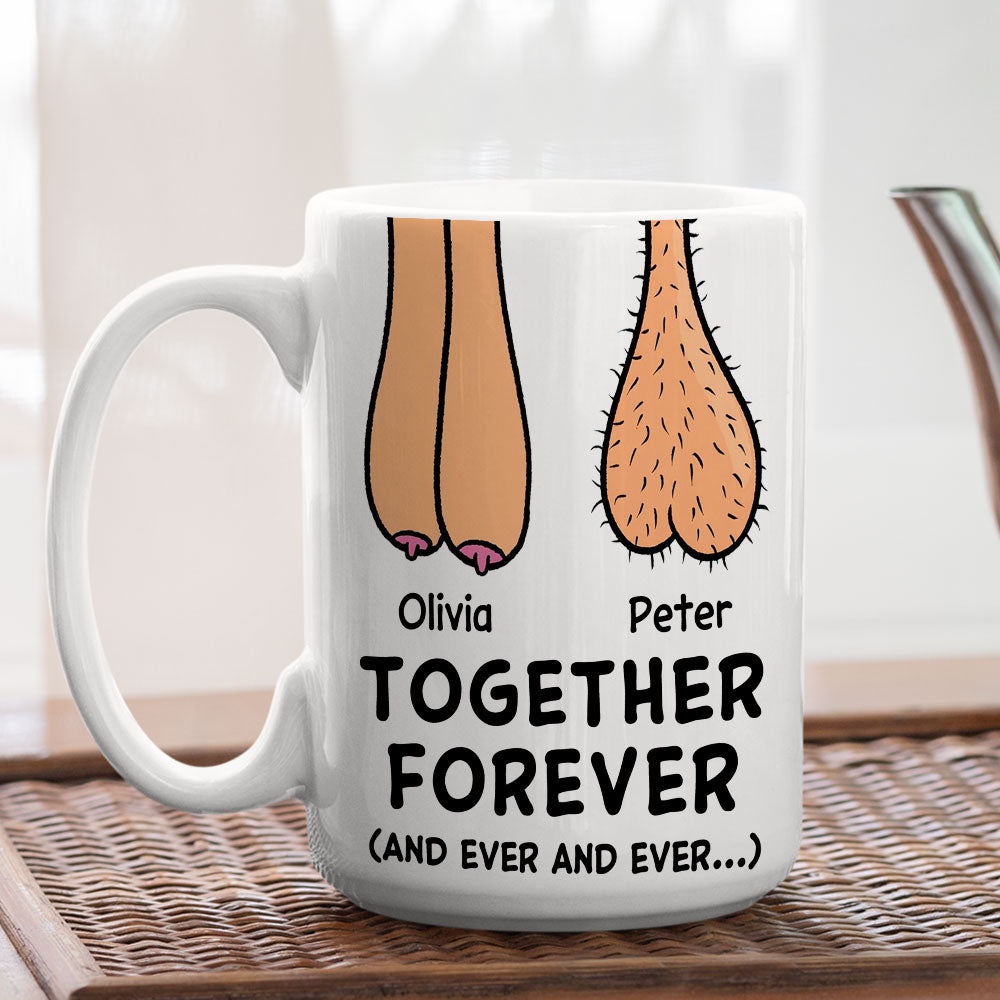 Together Forever - Personalized Custom Coffee Mug