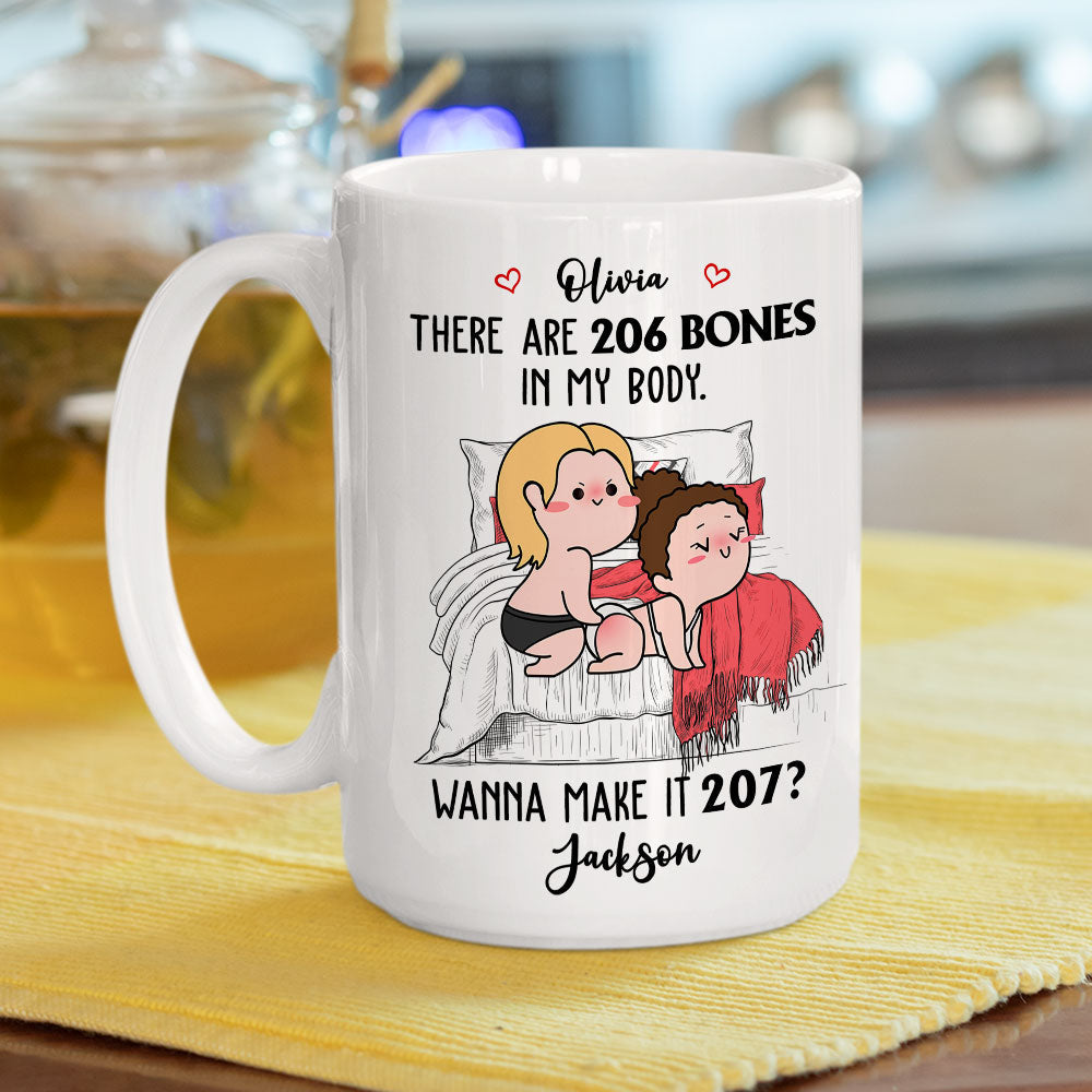 Two Hundred And Seven Bones - Personalized Custom Coffee Mug