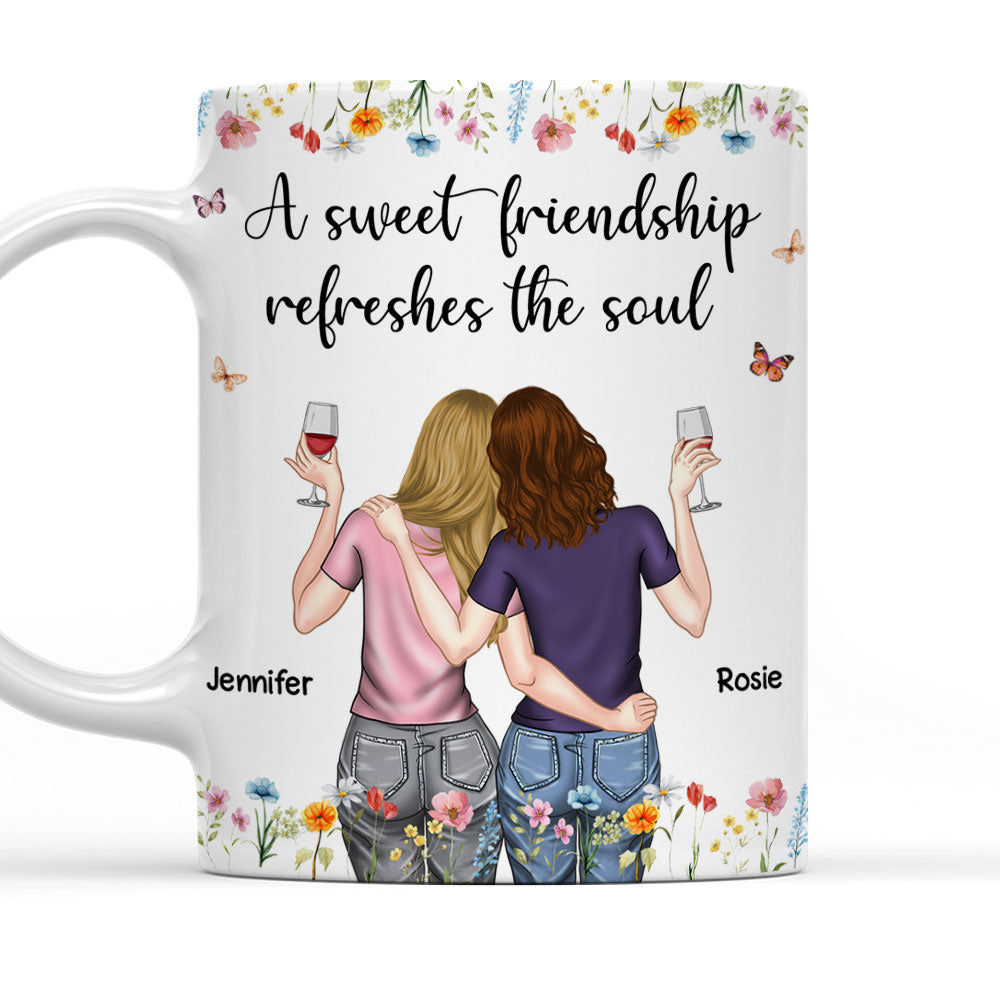 Refreshes The Soul - Personalized Custom Coffee Mug