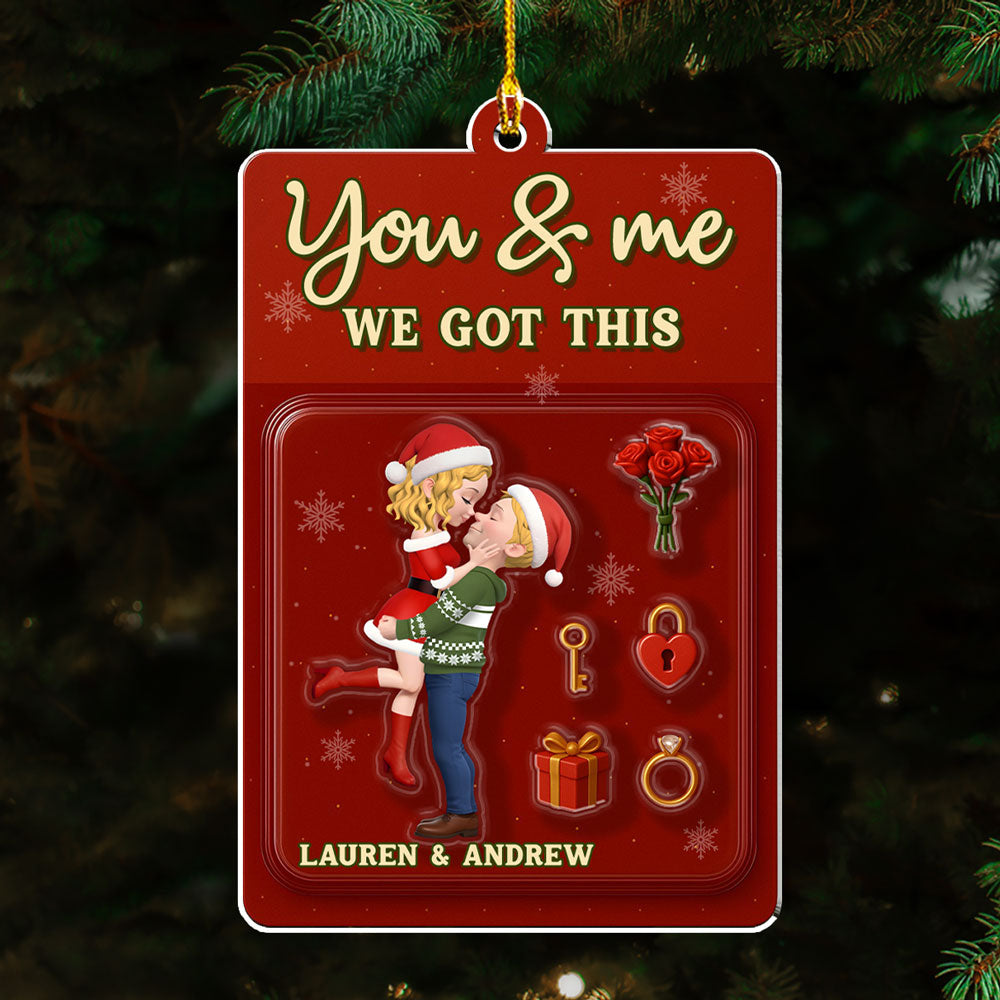 Love Box - Personalized Custom Acrylic Ornament