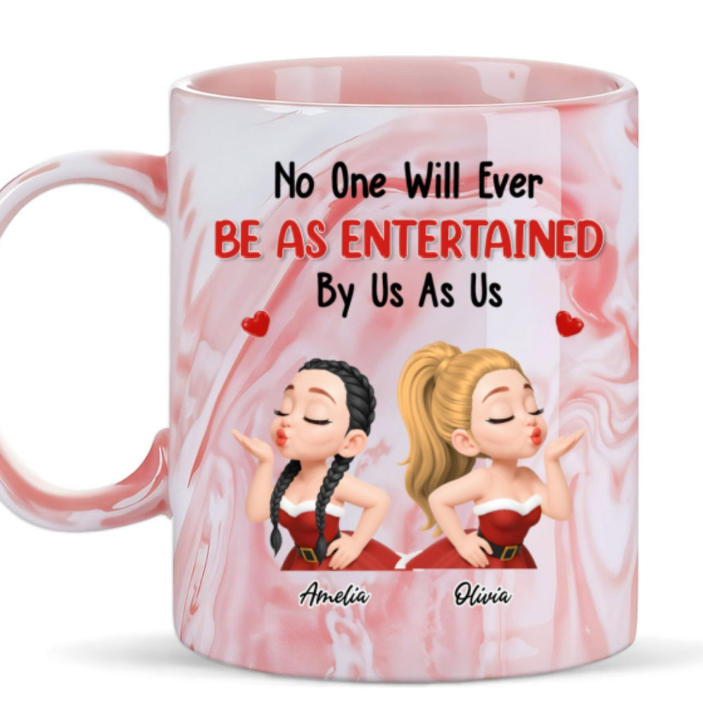 My Forever Goober - Personalized Custom Pink Marble Mug