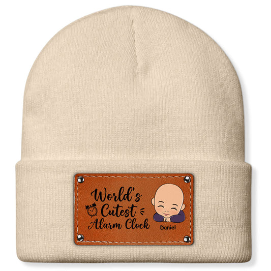 The Cutest Alarm Clock - Personalized Custom Beanie