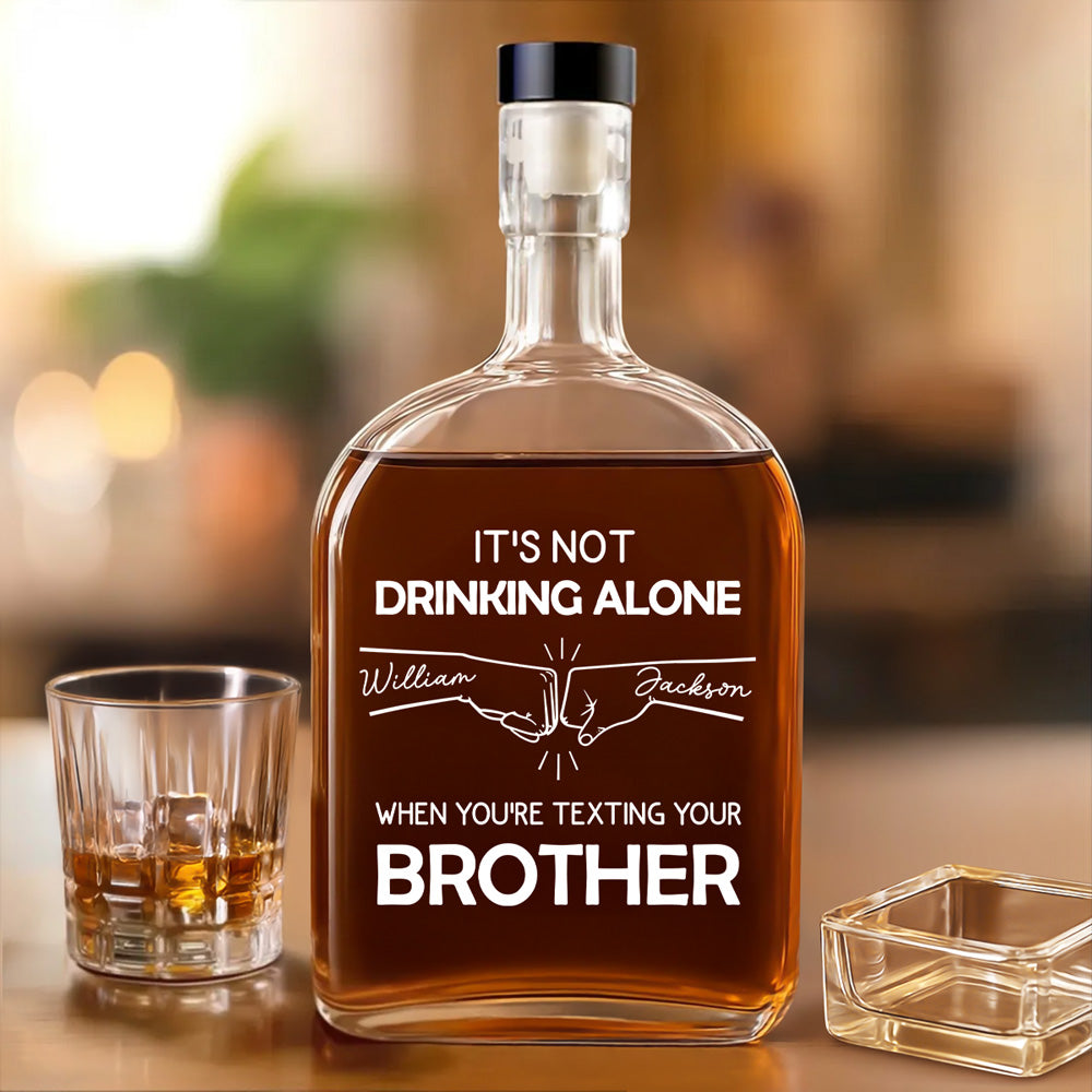 Wine And Brother - Personalized Custom Spirits Decanter
