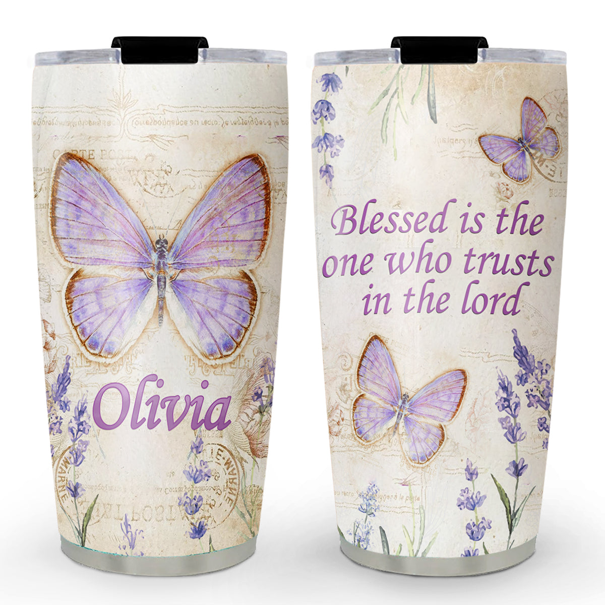 Be Trust In The Lord - Personalized Custom Tumbler