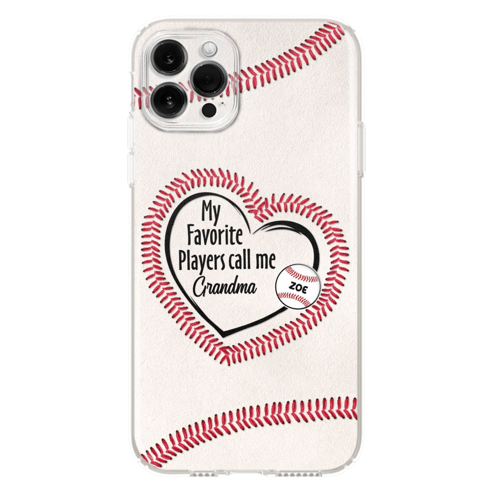 My Favorite Player Call Me - Personalized Custom Phone Case