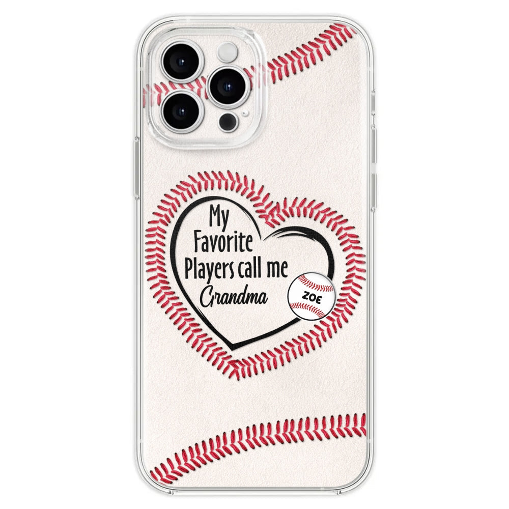 My Favorite Player Call Me - Personalized Custom Phone Case