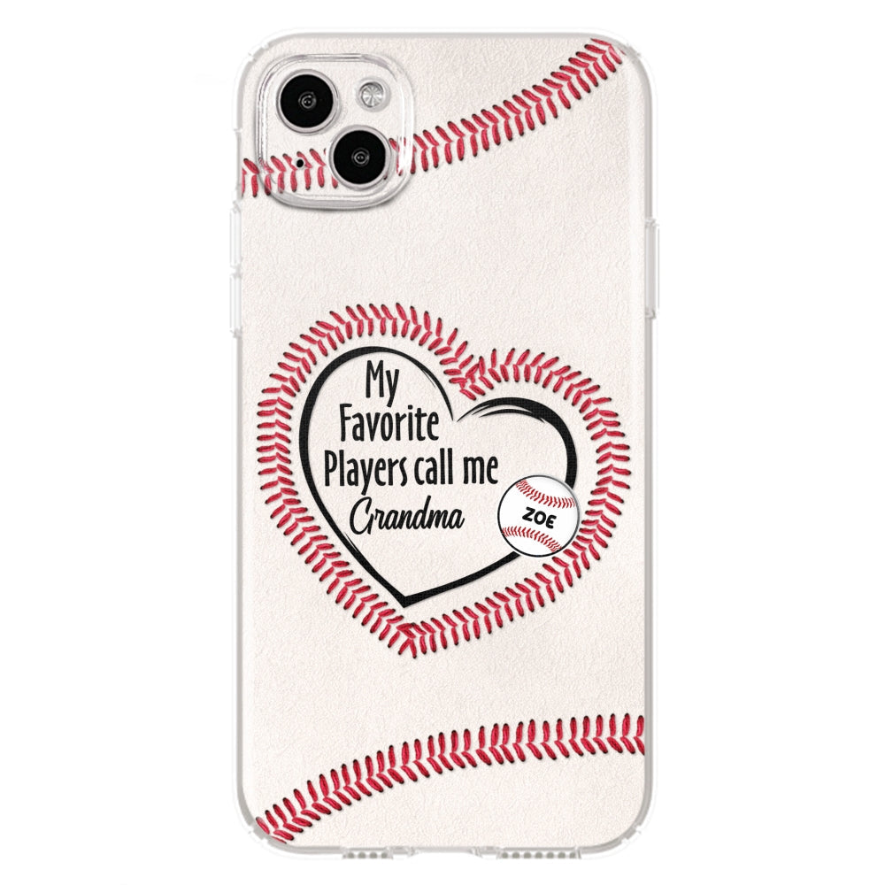 My Favorite Player Call Me - Personalized Custom Phone Case