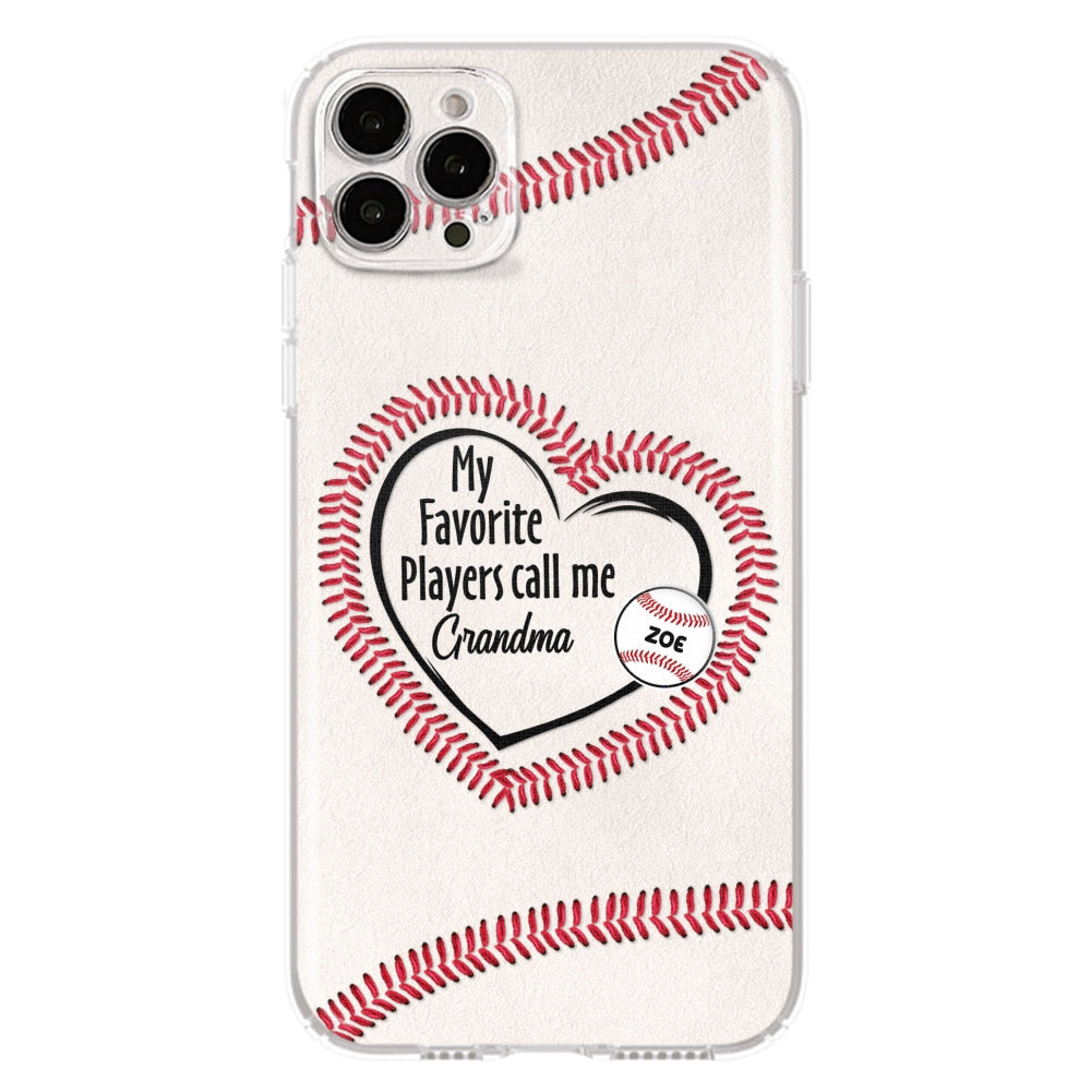 My Favorite Player Call Me - Personalized Custom Phone Case