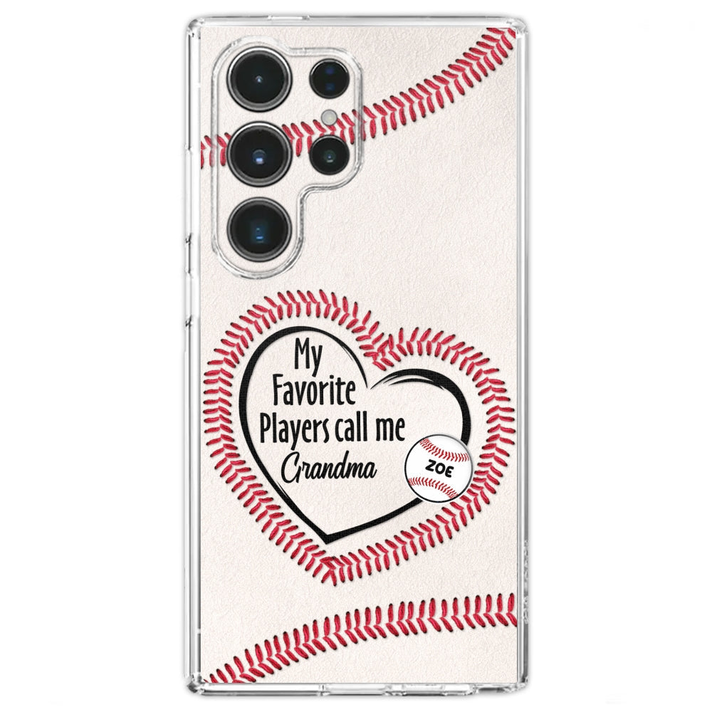 My Favorite Player Call Me - Personalized Custom Phone Case