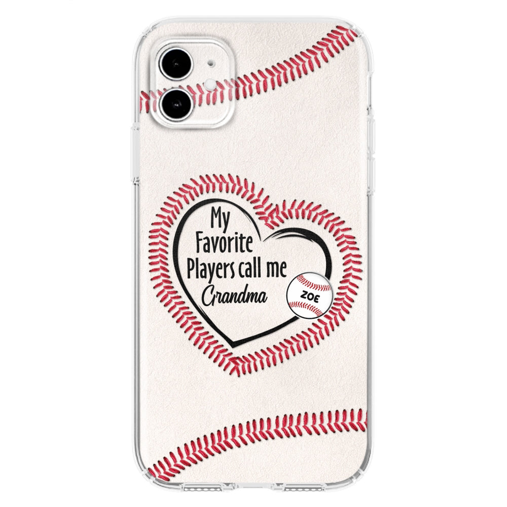 My Favorite Player Call Me - Personalized Custom Phone Case