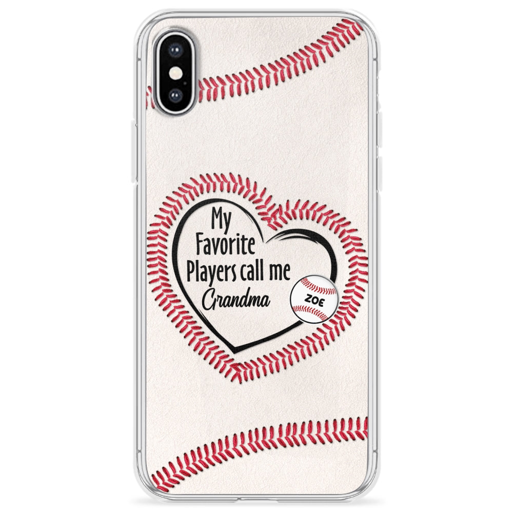 My Favorite Player Call Me - Personalized Custom Phone Case