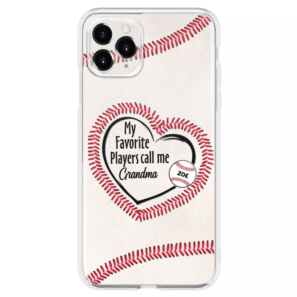 My Favorite Player Call Me - Personalized Custom Phone Case