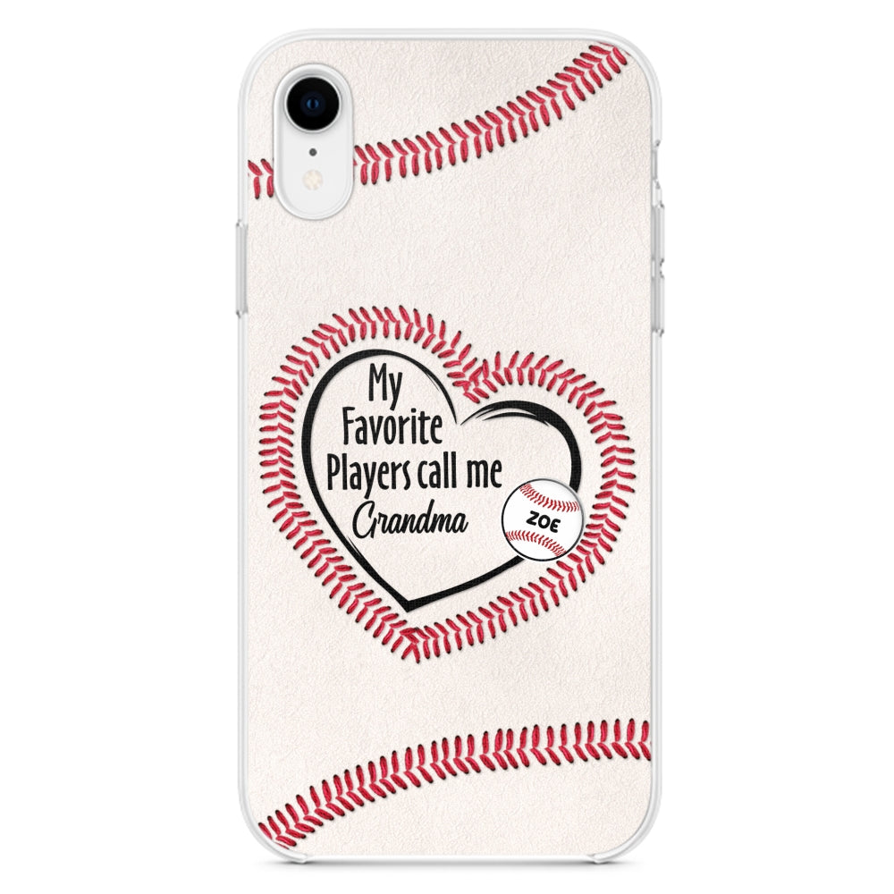 My Favorite Player Call Me - Personalized Custom Phone Case