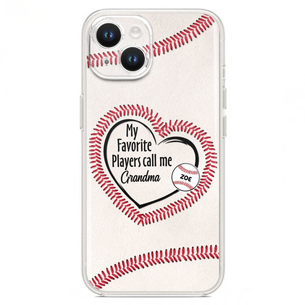 My Favorite Player Call Me - Personalized Custom Phone Case