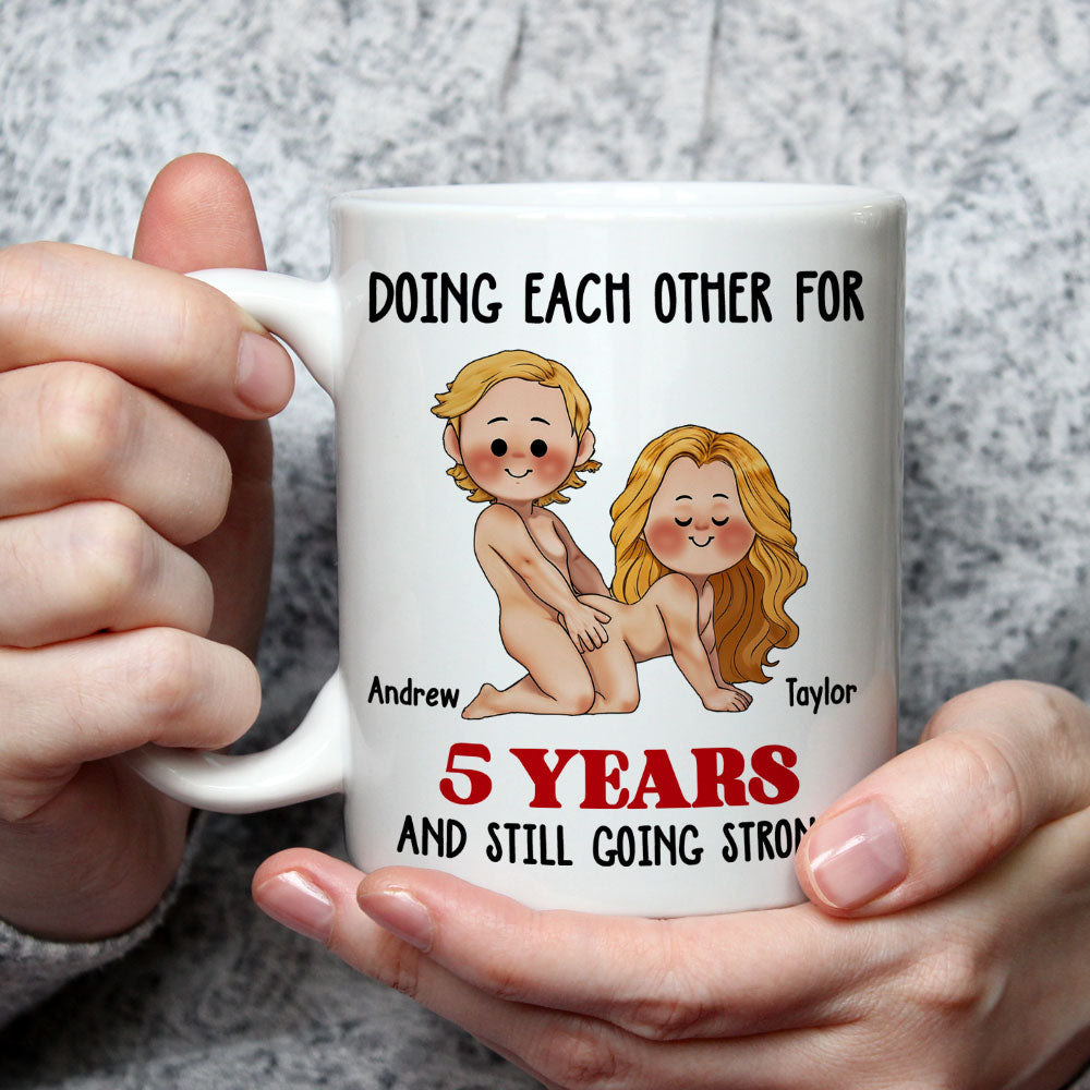 Doing Each Other - Personalized Custom Coffee Mug
