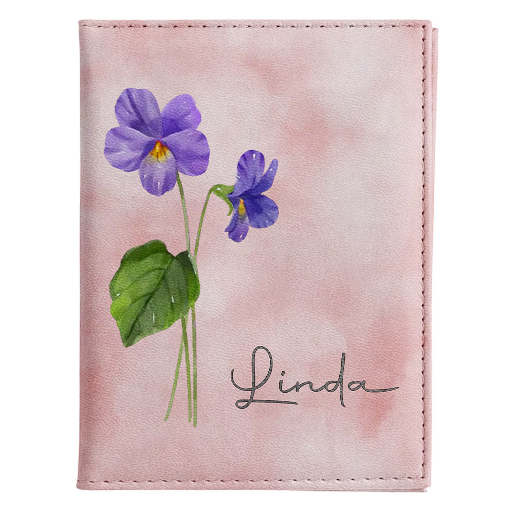 May You Blossom Like A Flower - Personalized Custom Passport Cover