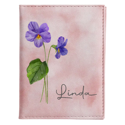May You Blossom Like A Flower - Personalized Custom Passport Cover