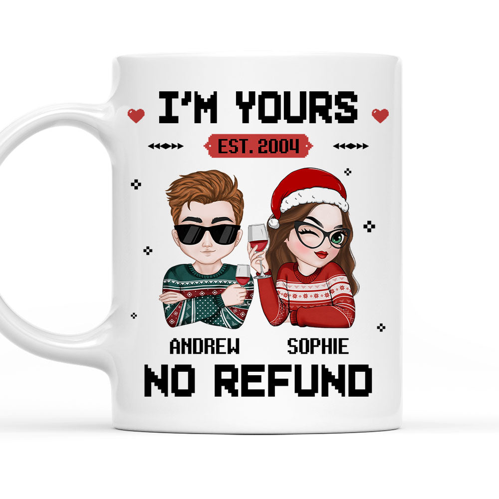 I Am Yours - Personalized Custom Coffee Mug