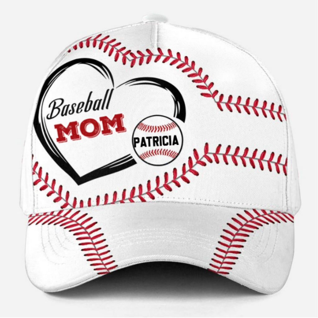 Baseball Mom - Personalized Custom Classic Cap