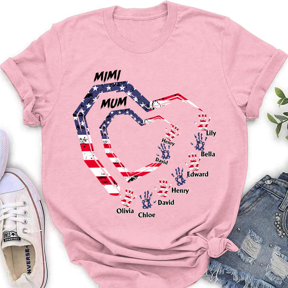 We Love You Grandma - Personalized Custom Shirt