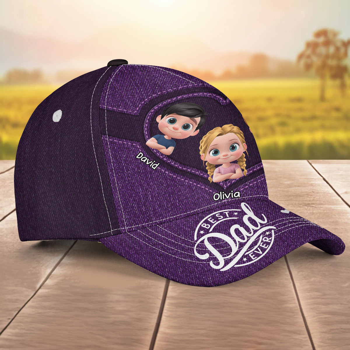 Dad Of The Year Today - Personalized Custom Classic Cap