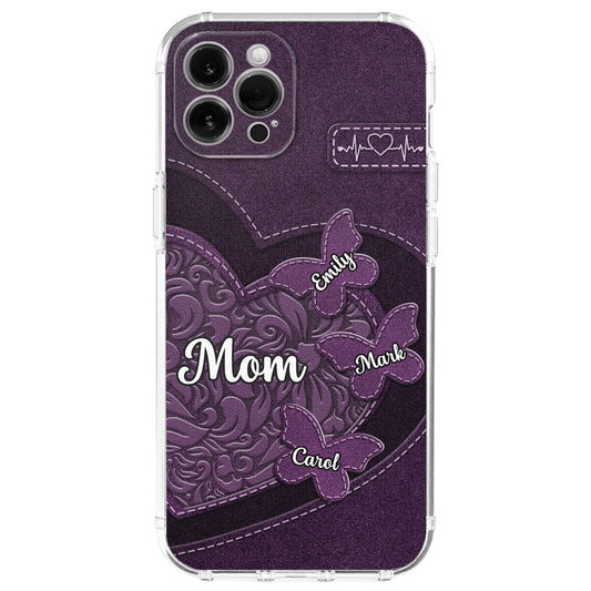 Butterfly Heart - Personalized Custom Phone Case