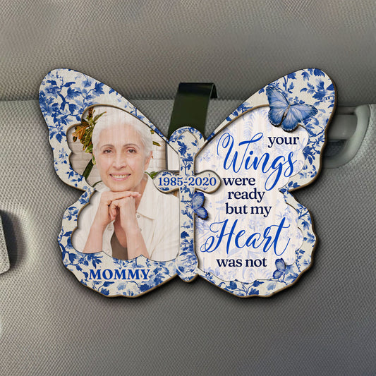 My Heart Was Not - Personalized Custom Car Visor Clip