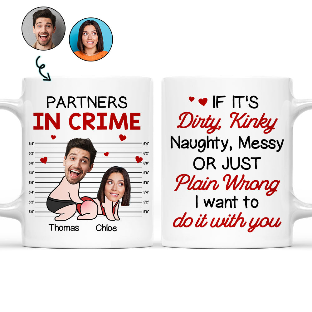 Naughty Partner - Personalized Custom Coffee Mug