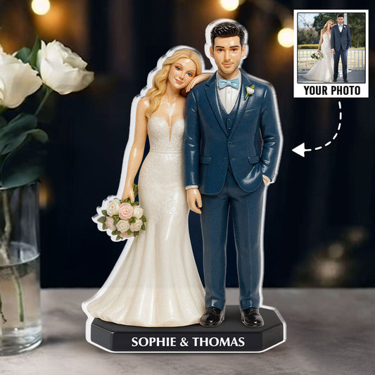 Everlasting Love Figurines - Personalized Custom Acrylic Plaque