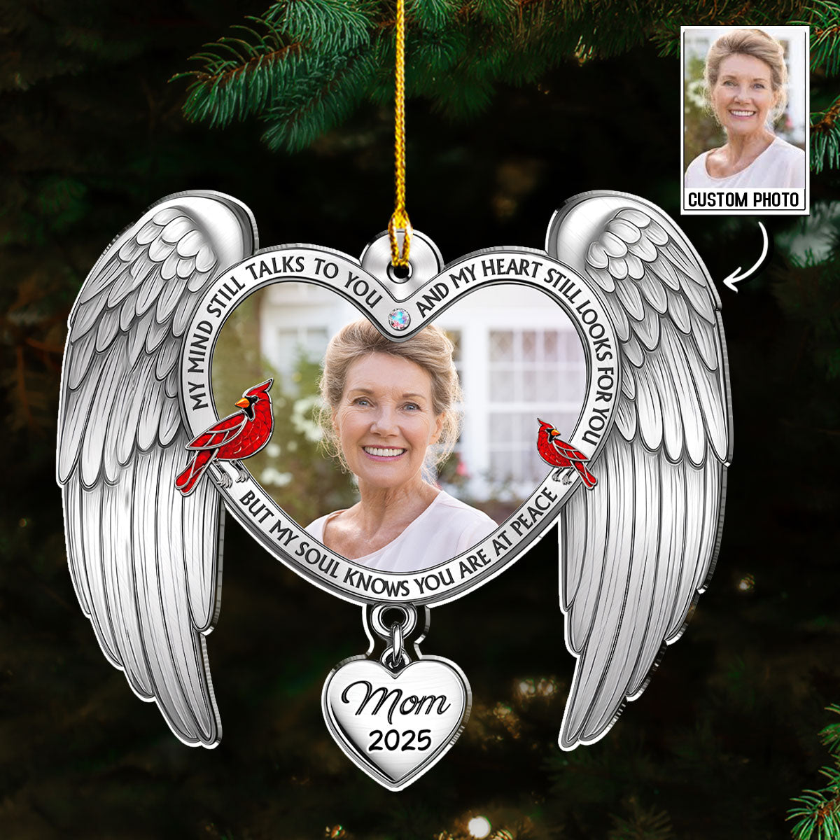 You Are At Peace - Personalized Custom Acrylic Ornament