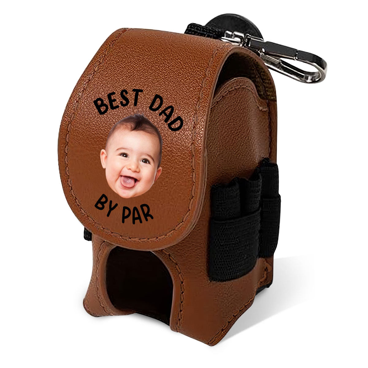 Best Dad By Par - Personalized Custom Golf Ball Bag
