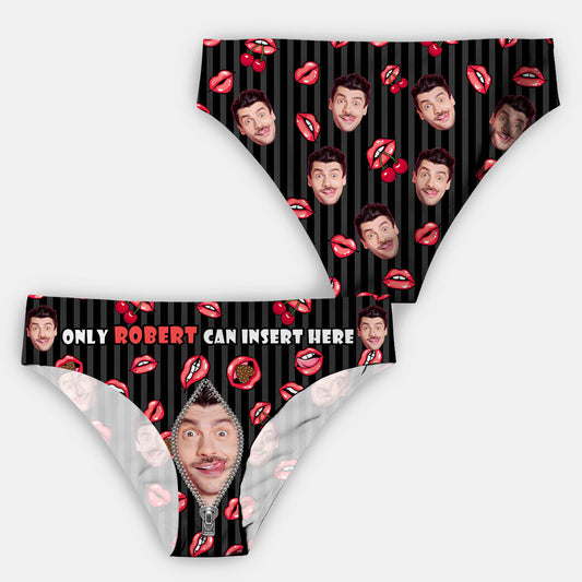 Insert Here Husband Only - Personalized Women Briefs