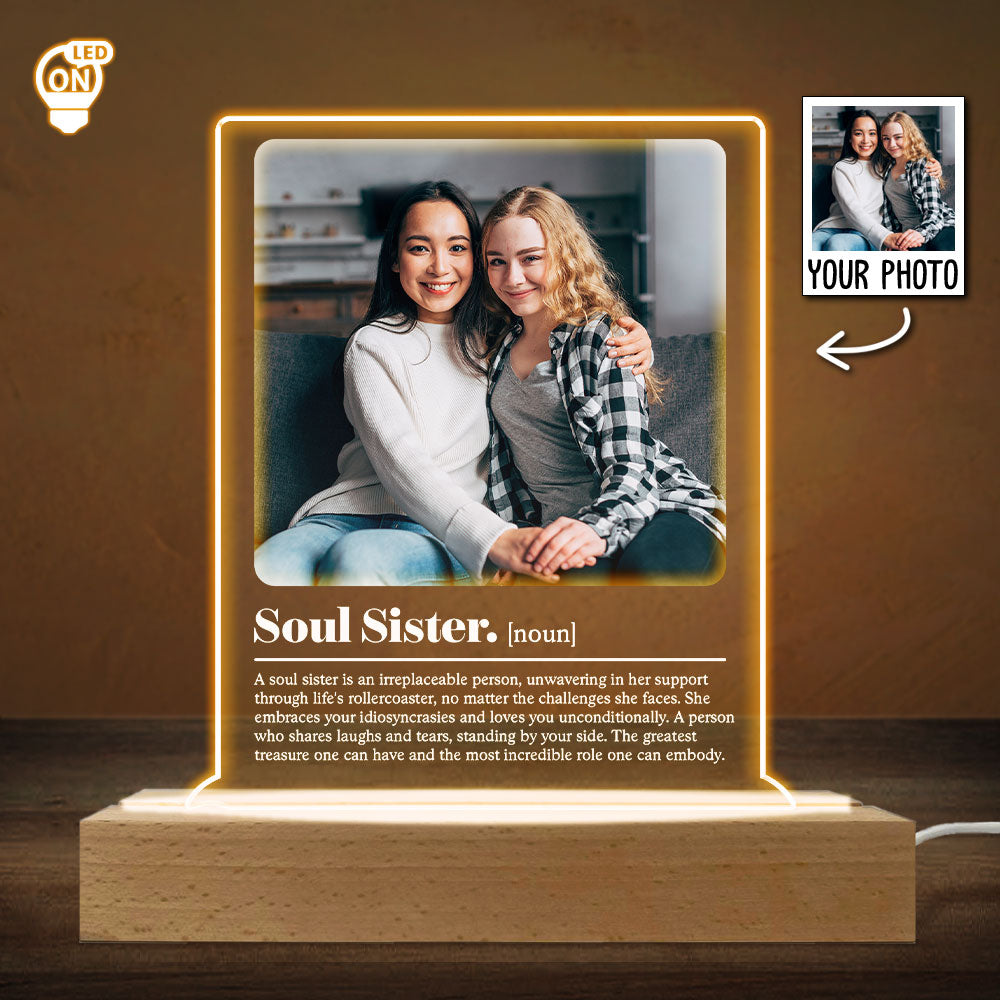 Soul Sisters - Personalized Custom LED Light