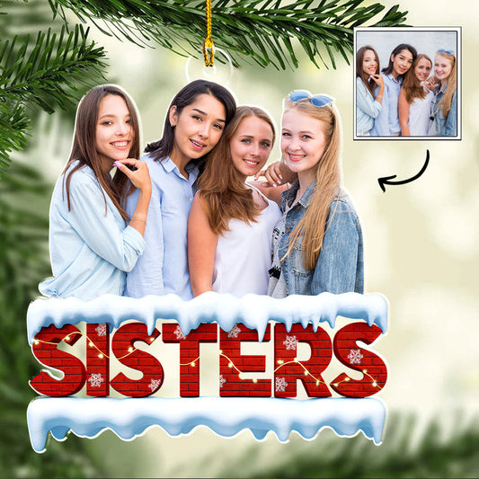 Sister Gang - Personalized Custom Acrylic Ornament