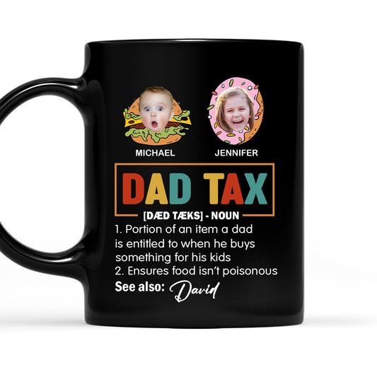 Dad Taste Test Definition - Personalized Custom Coffee Mug