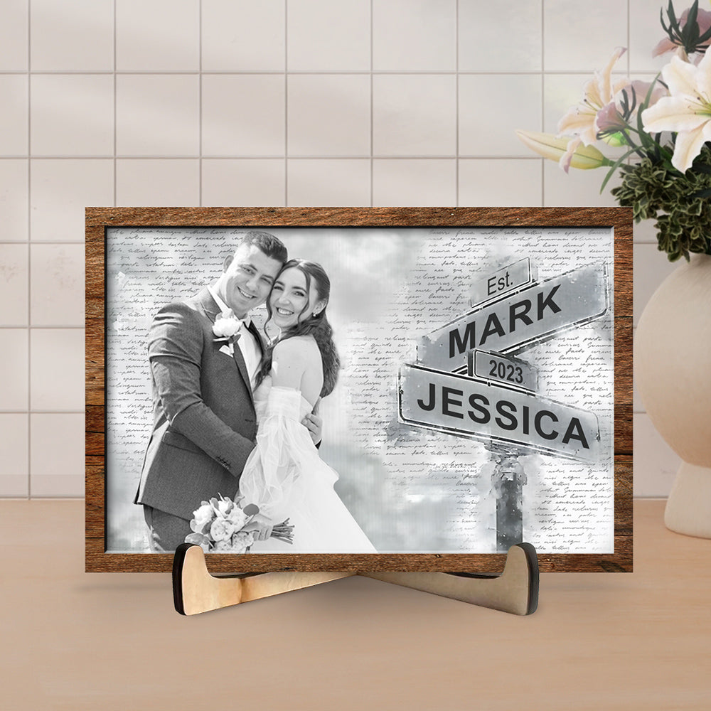 I Need You Because I Love You - Personalized Wooden Plaque