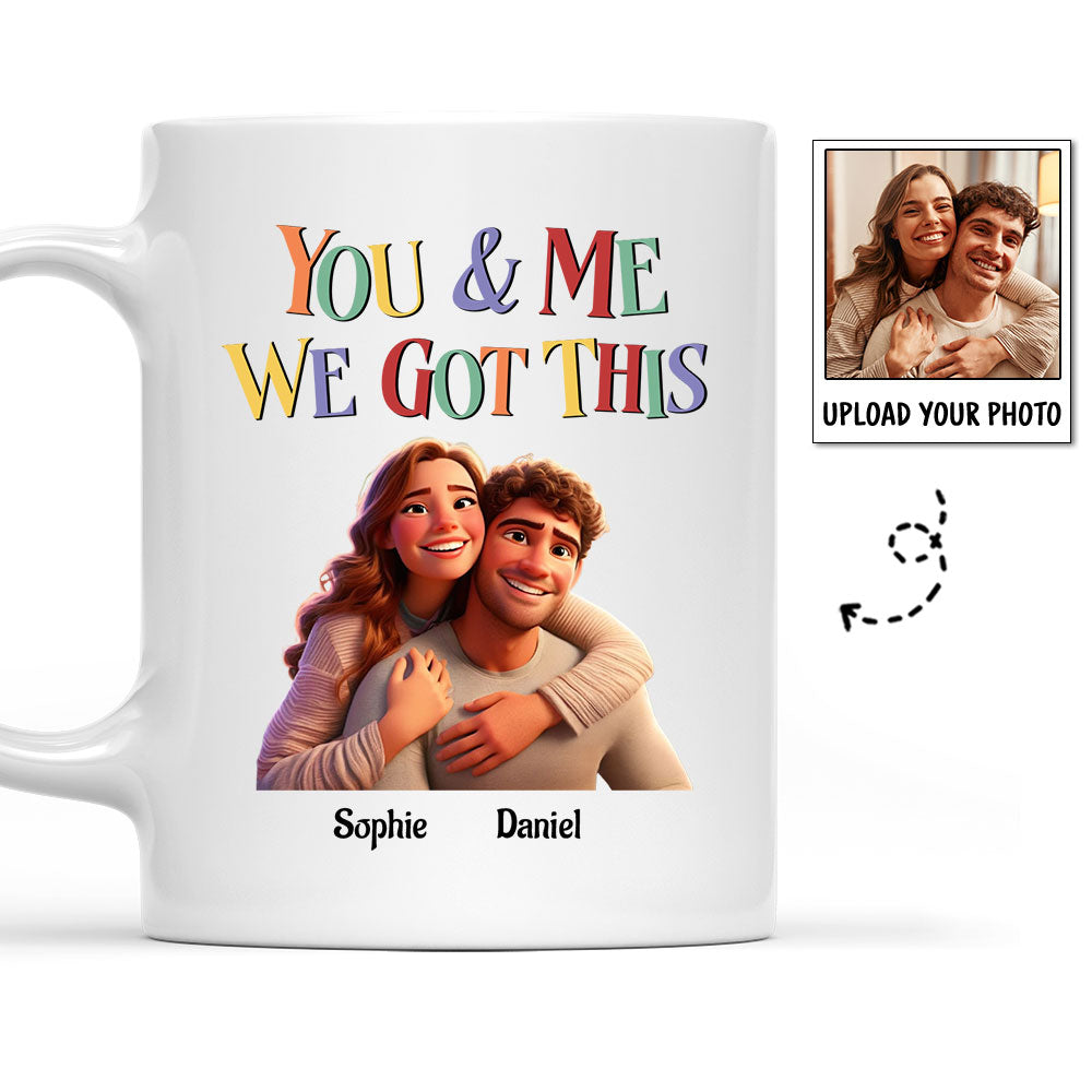 You And Me - Personalized Custom Coffee Mug