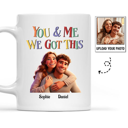You And Me - Personalized Custom Coffee Mug