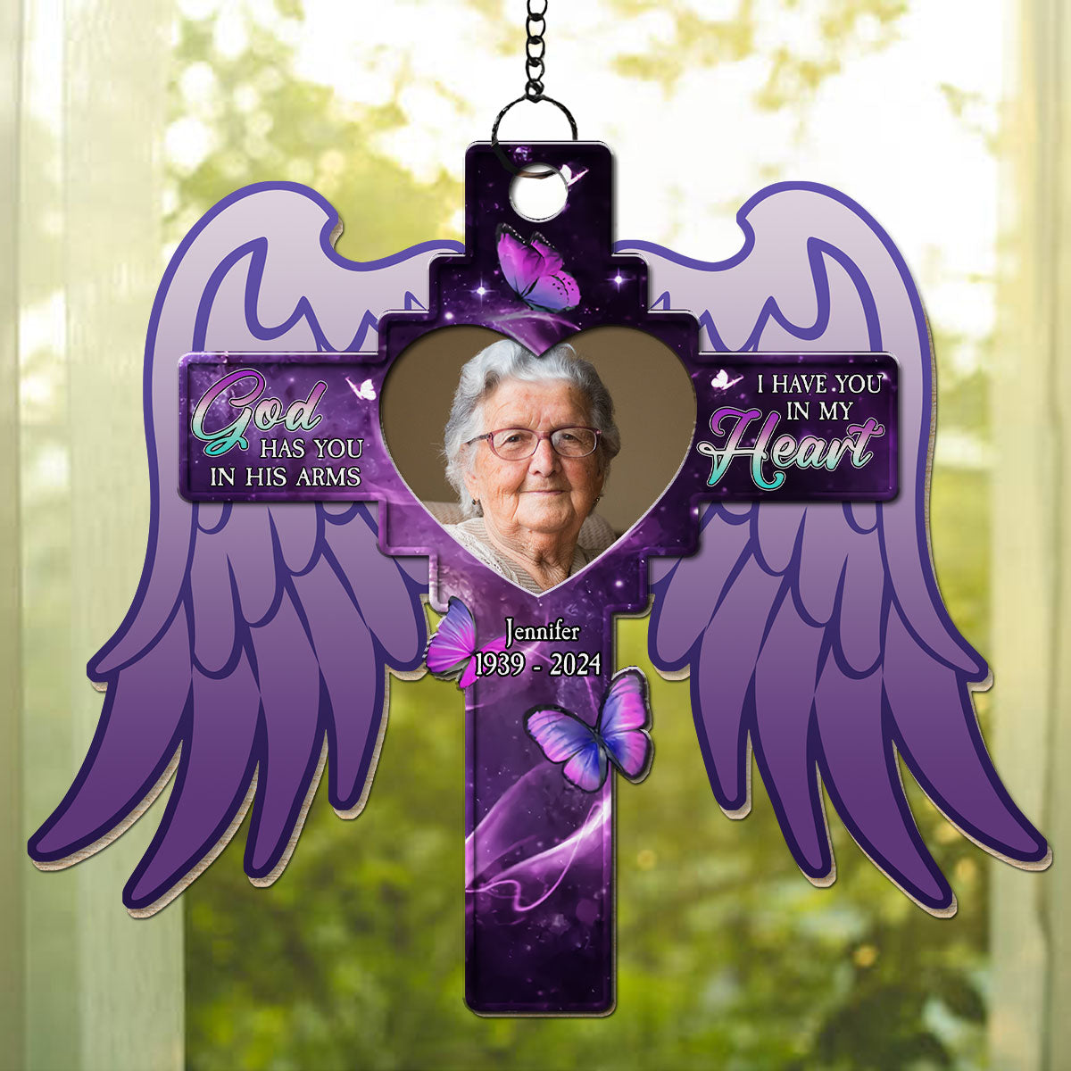 Beside You - Personalized Custom Suncatcher