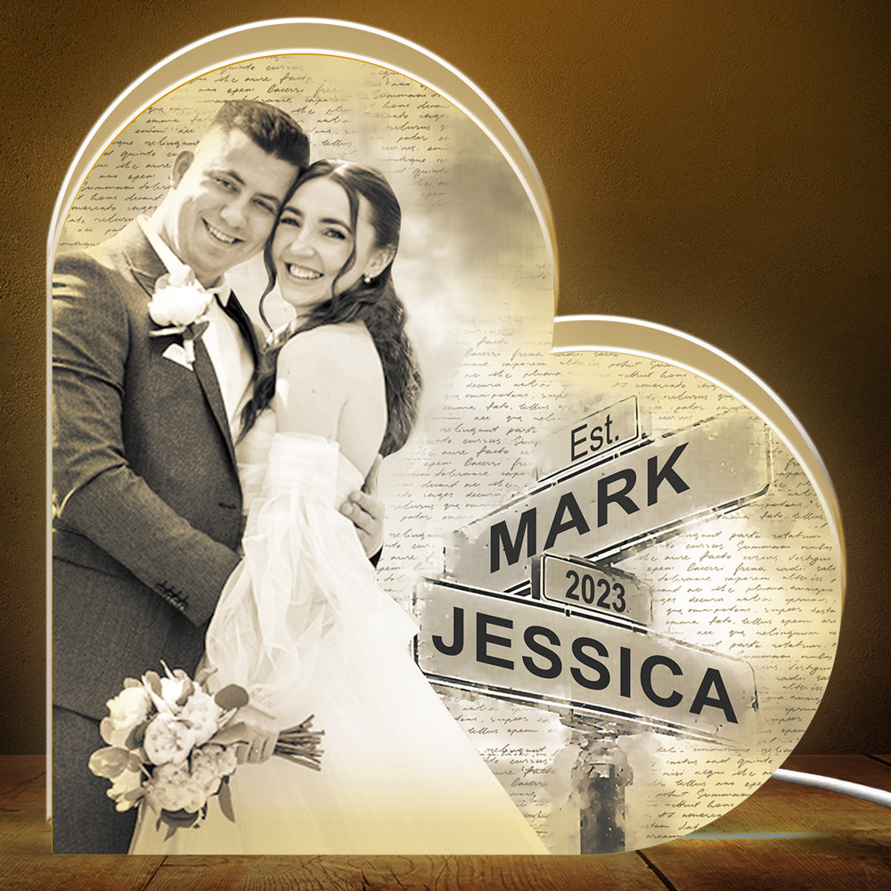Couple Love - Personalized Custom Light Box