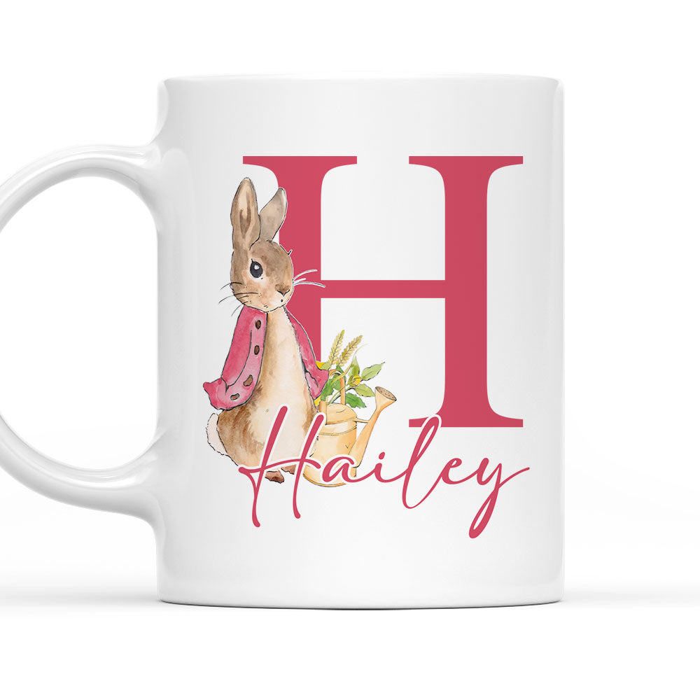 Gnome Bunny Rabbit - Personalized Custom Coffee Mug