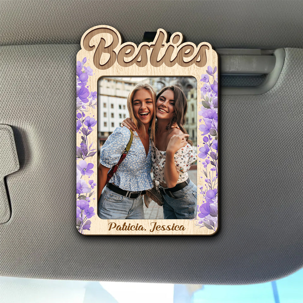 You Are My Bestie - Personalized Custom Car Visor Clip