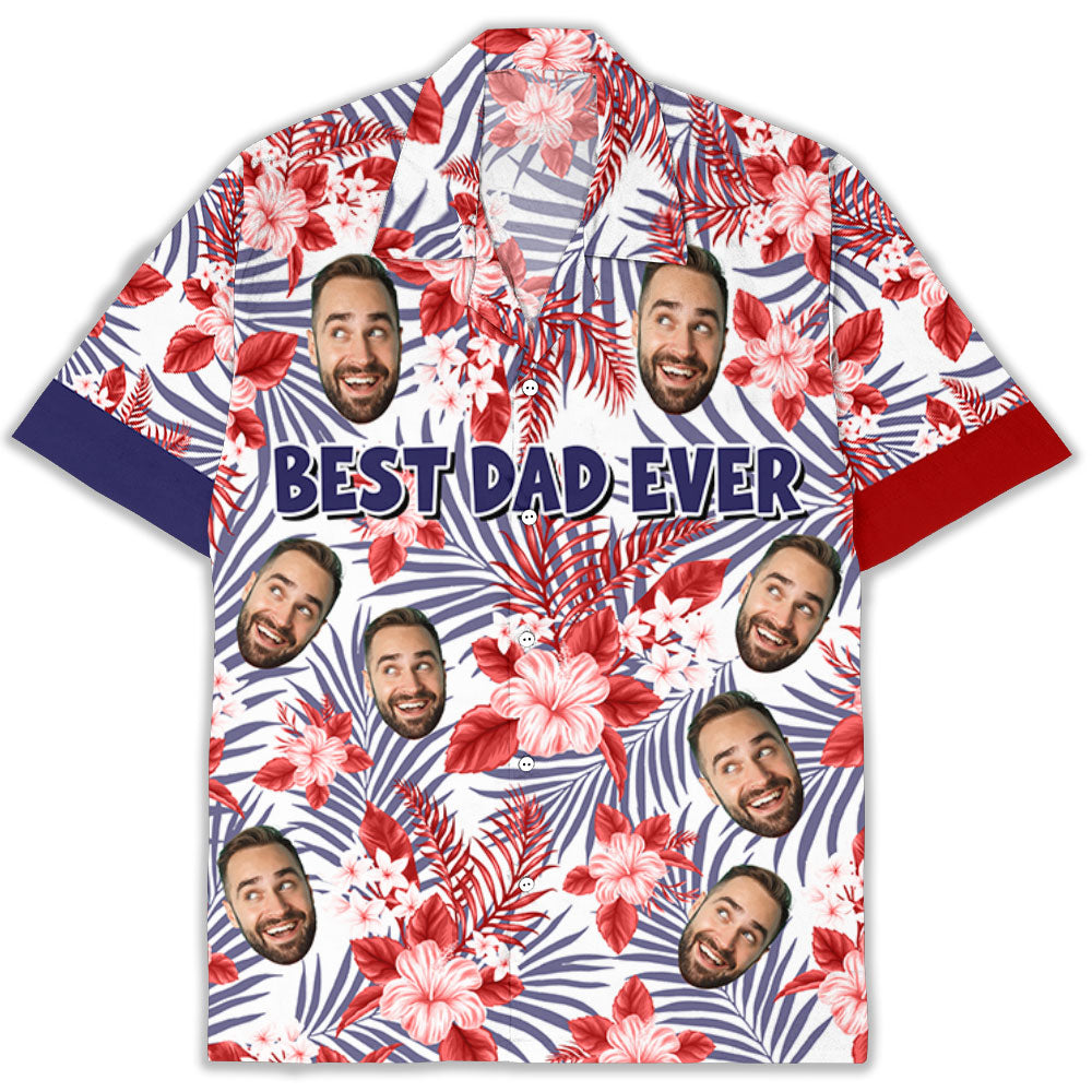 Floral Hawaiian Shirt - Personalized Custom Hawaiian Shirt