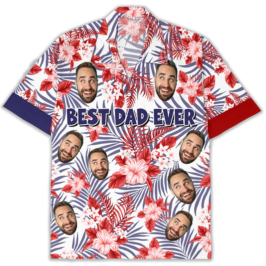 Floral Hawaiian Shirt - Personalized Custom Hawaiian Shirt