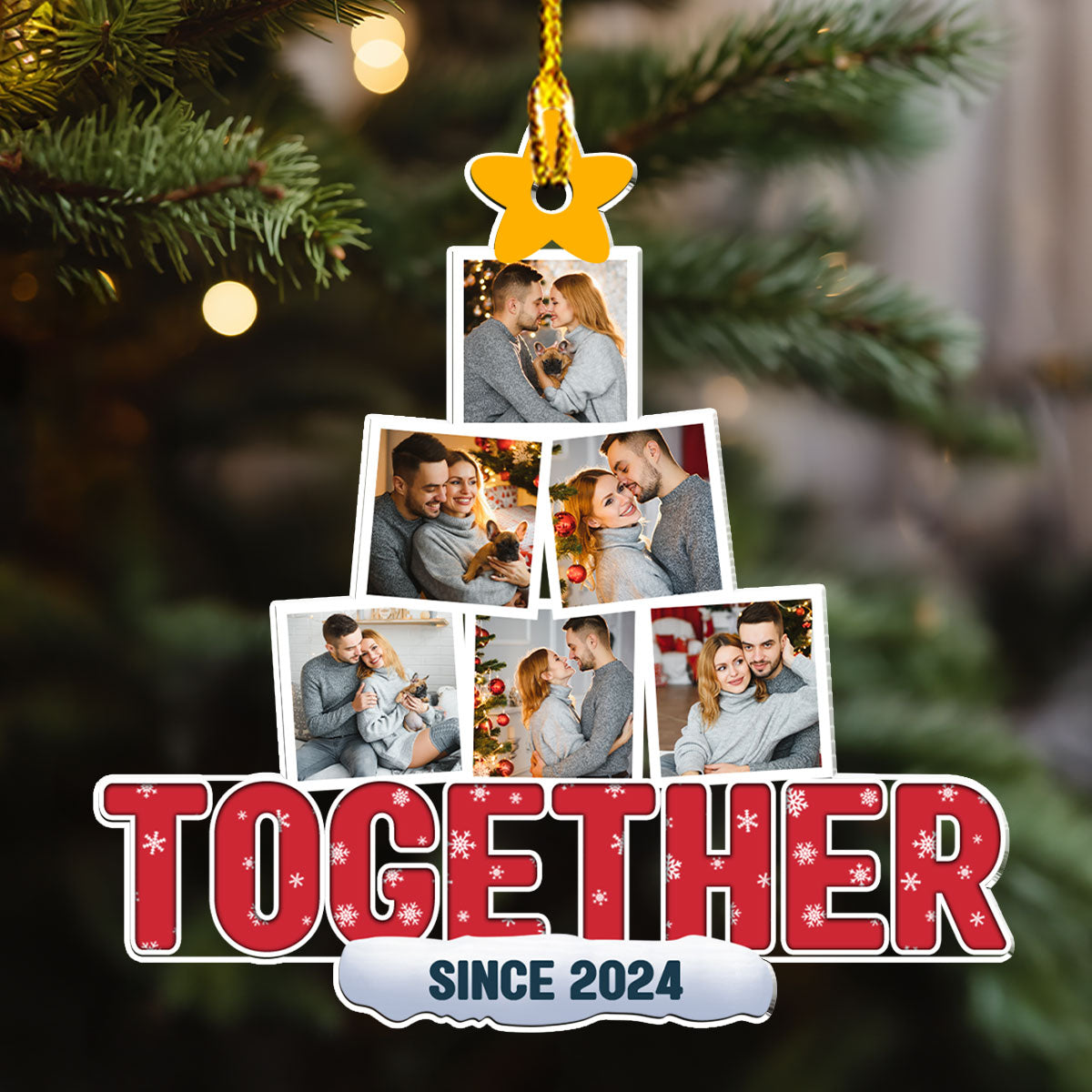 Love You Forever - Personalized Custom Acrylic Ornament