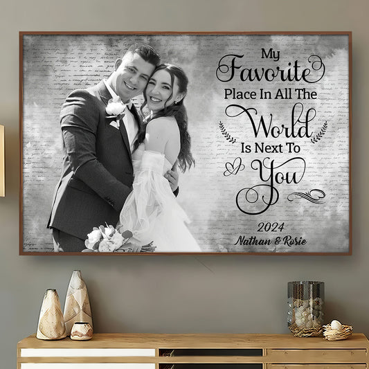 Custom Photo My Favorite Place - Personalized Custom Poster