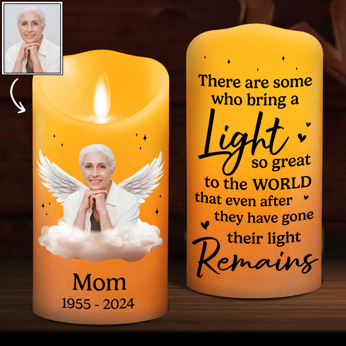 Your Light - Personalized Custom LED Candle